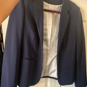 Navy blue blazer